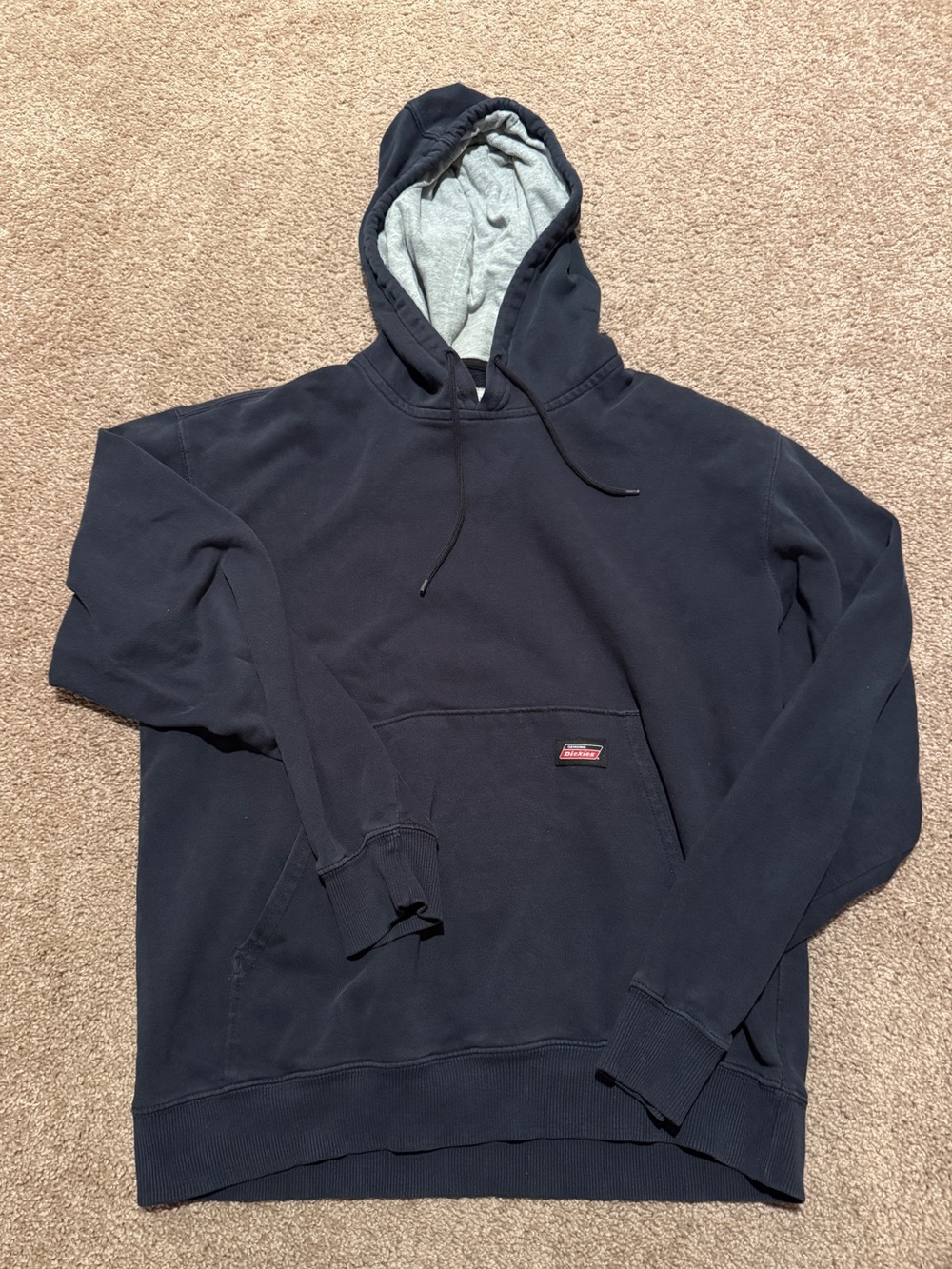 Dickies navy and gray hoodie size medium